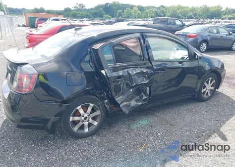 2012 Nissan Sentra 2.0 Sr from USA, damaged, VIN 3N1AB6AP0CL673166